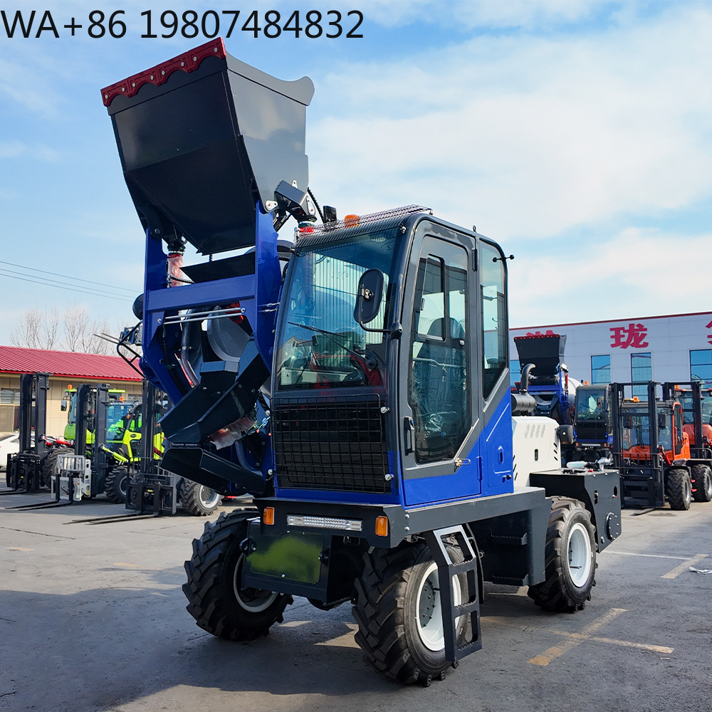 Heavy Equipment Mixer - 2.6CBM Heavy Duty Self Loading Concrete