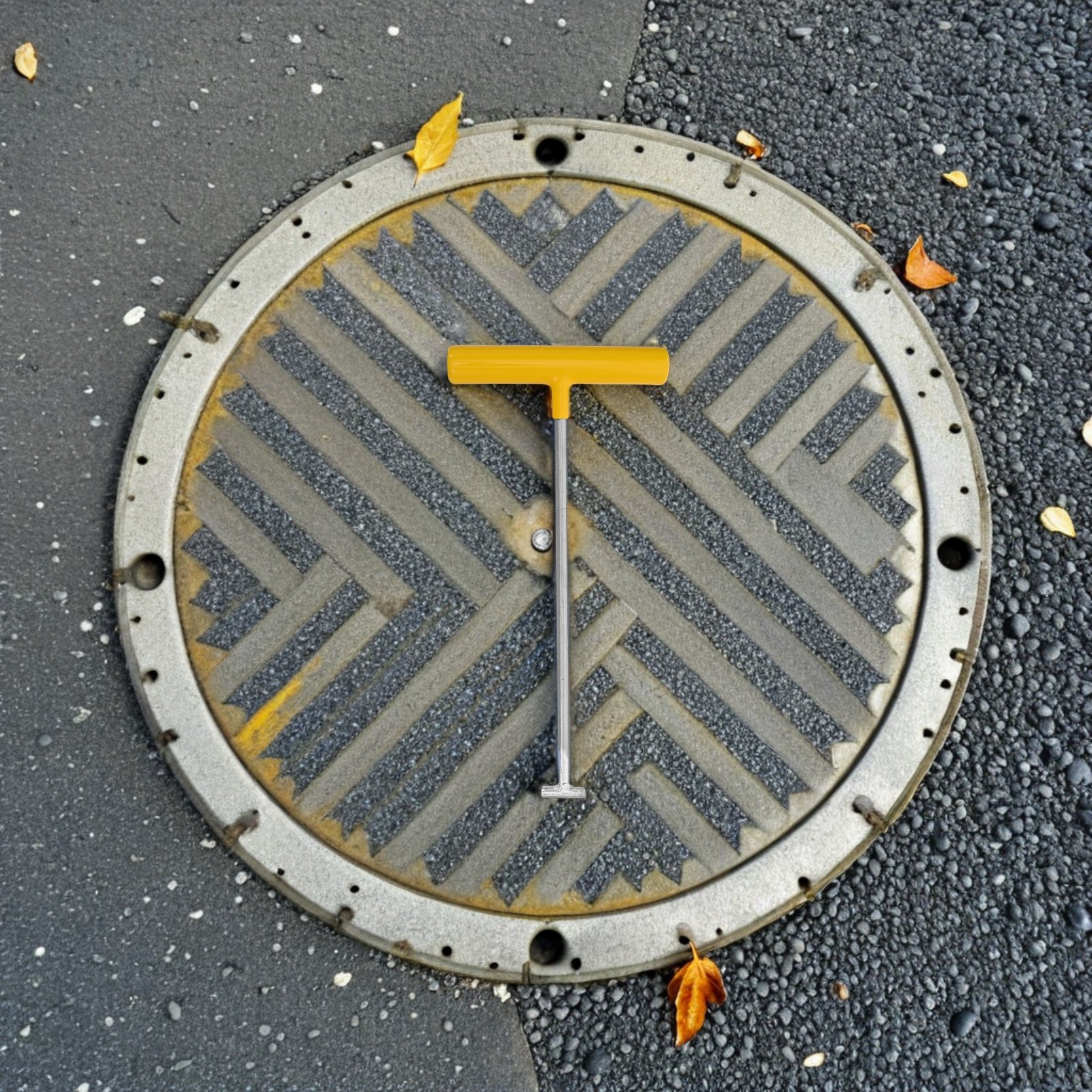 Manhole Cover Lifting - Stainless Steel Manhole Cover Hook Heavy