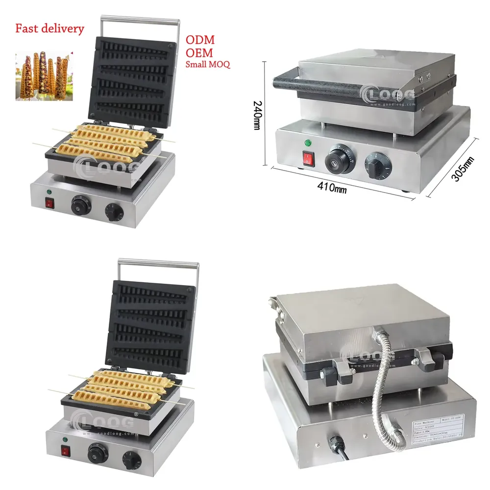 Heavy Equipment Kitchen - Commercial Electric Waffle Maker Machine Heavy-Duty