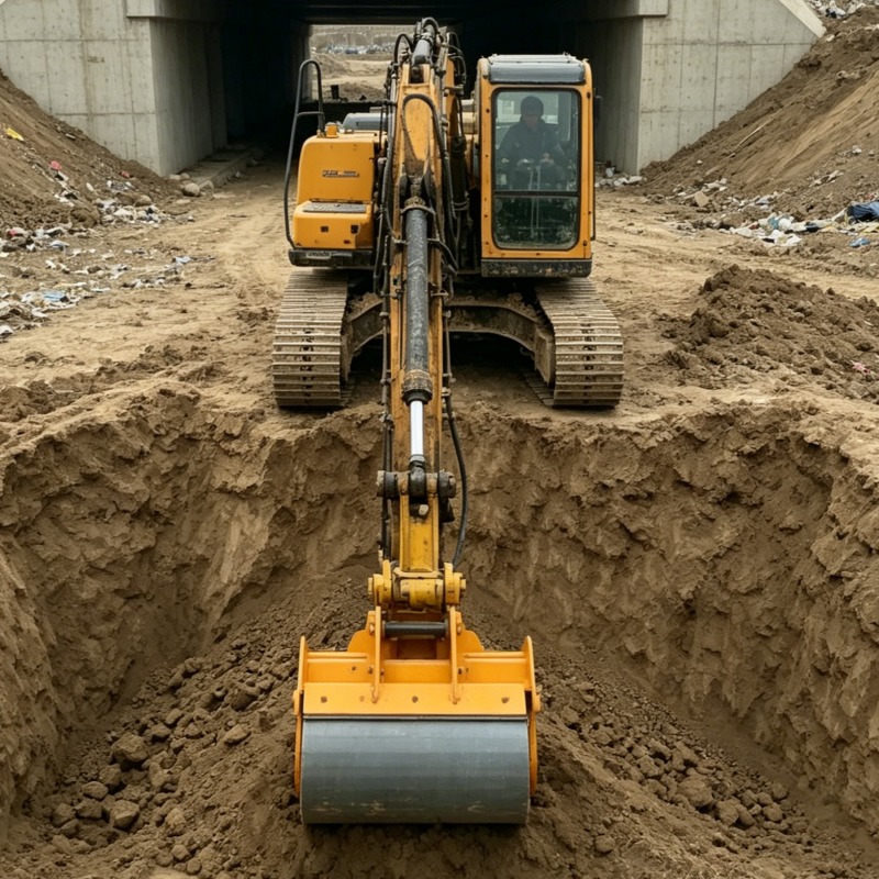 Plate Compactor Vibrator - Customized Heavy Duty Hydraulic Vibrating Plate