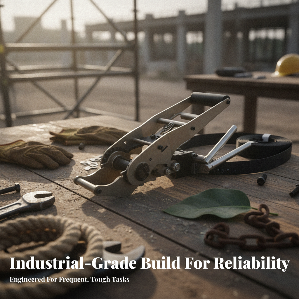 Heavy Equipment Manual - Compact Strap Tensioner Packing Equipment Easy