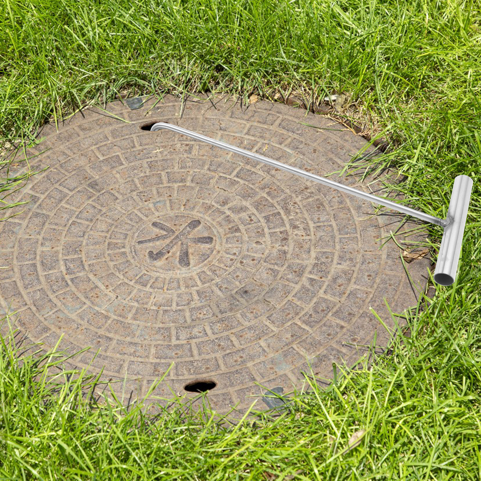 Manhole Cover Lifting - 2Pcs Manhole Cover Hook Stainless Steel