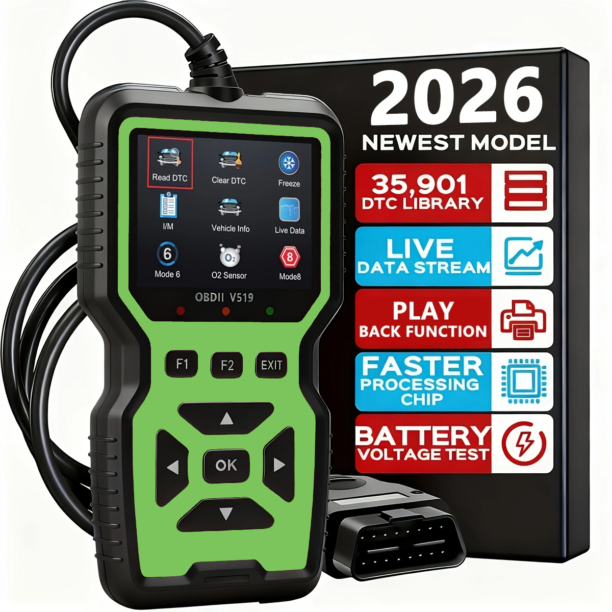 Heavy Equipment Diagnostic Tool - Professional Obd2 Diagnostic Tool for Heavy-Duty