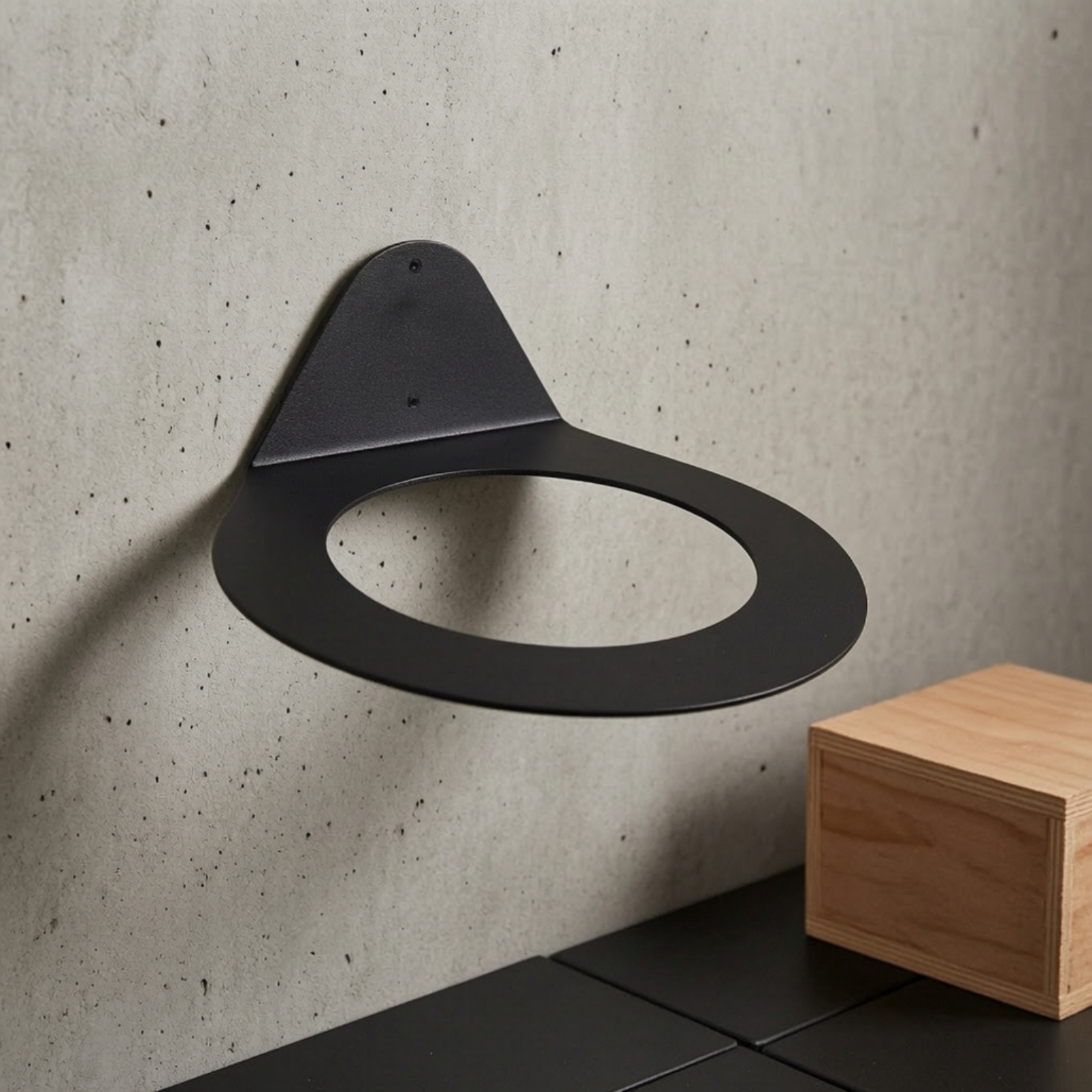 Heavy Equipment Kitchen - Gym Equipment Hanger Matte Black Wall
