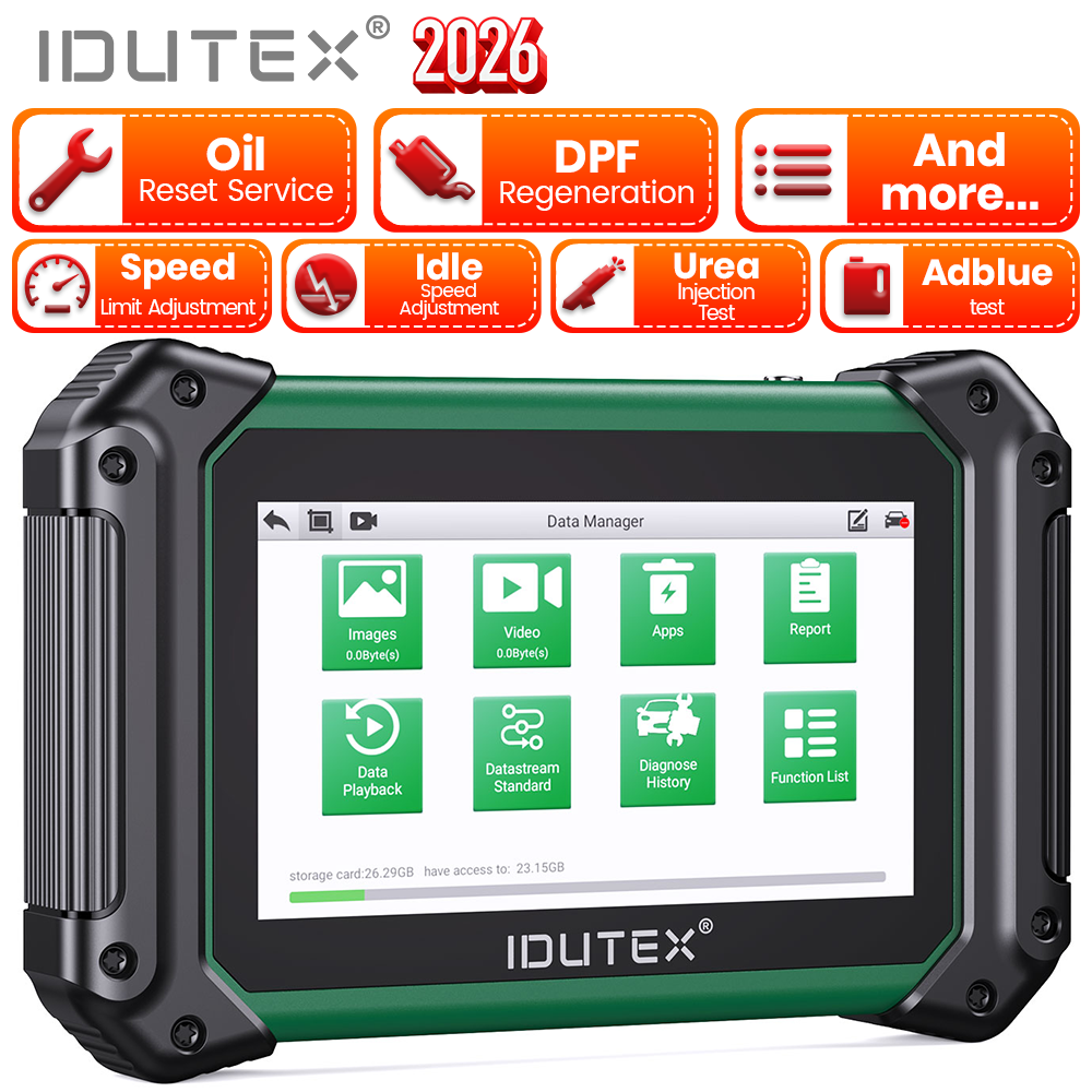 Heavy Equipment Diagnostic Tool - IDUTEX TS710 HD Heavy Duty Truck