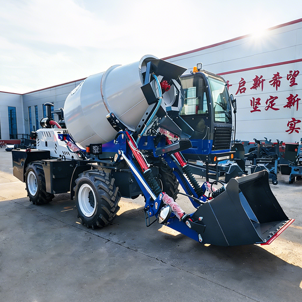 2.6CBM Heavy Duty  Self Loadin - Heavy Equipment Mixer 评论和价格
