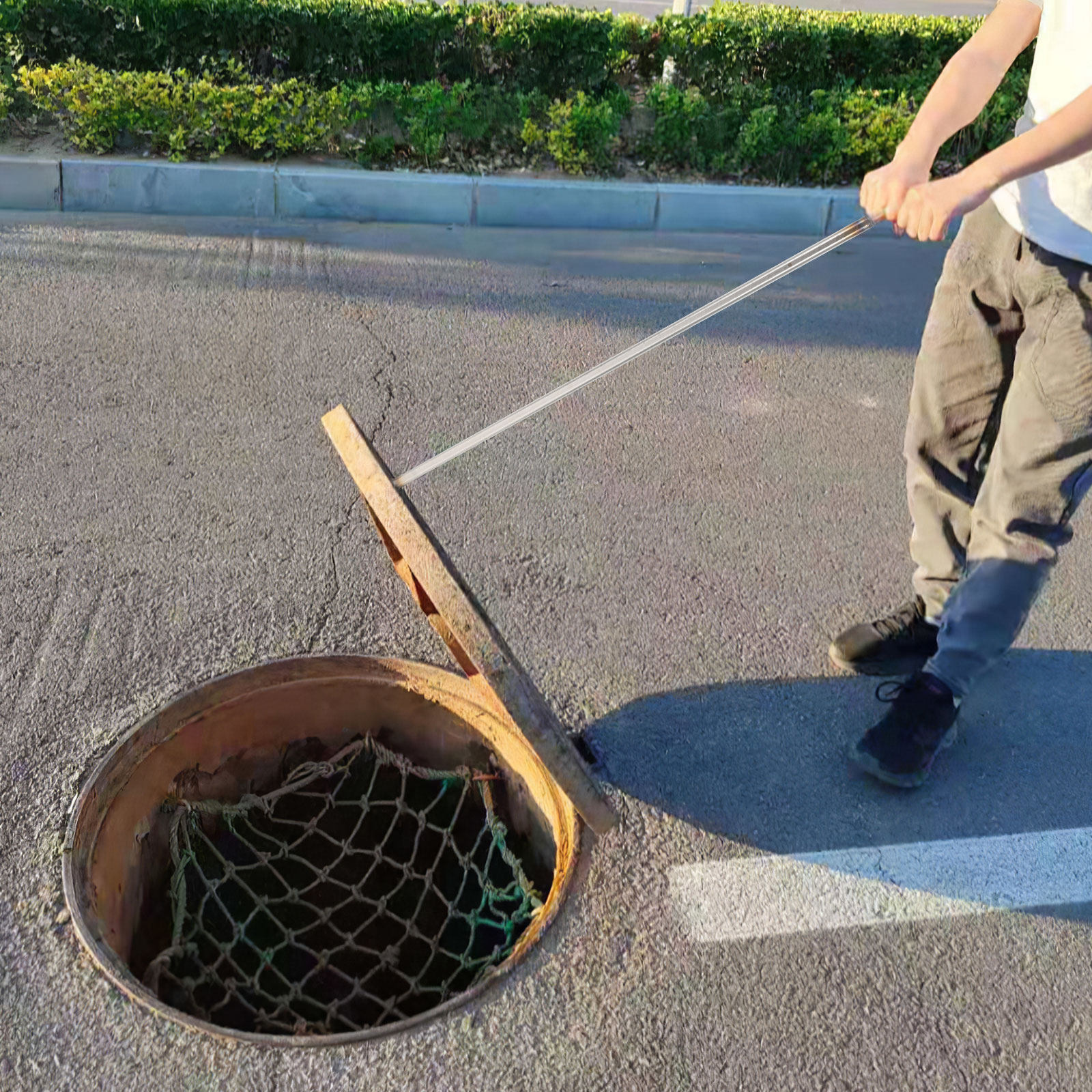 Heavy Duty Manhole Cover Hook  - Manhole Cover Lifting 评论和价格