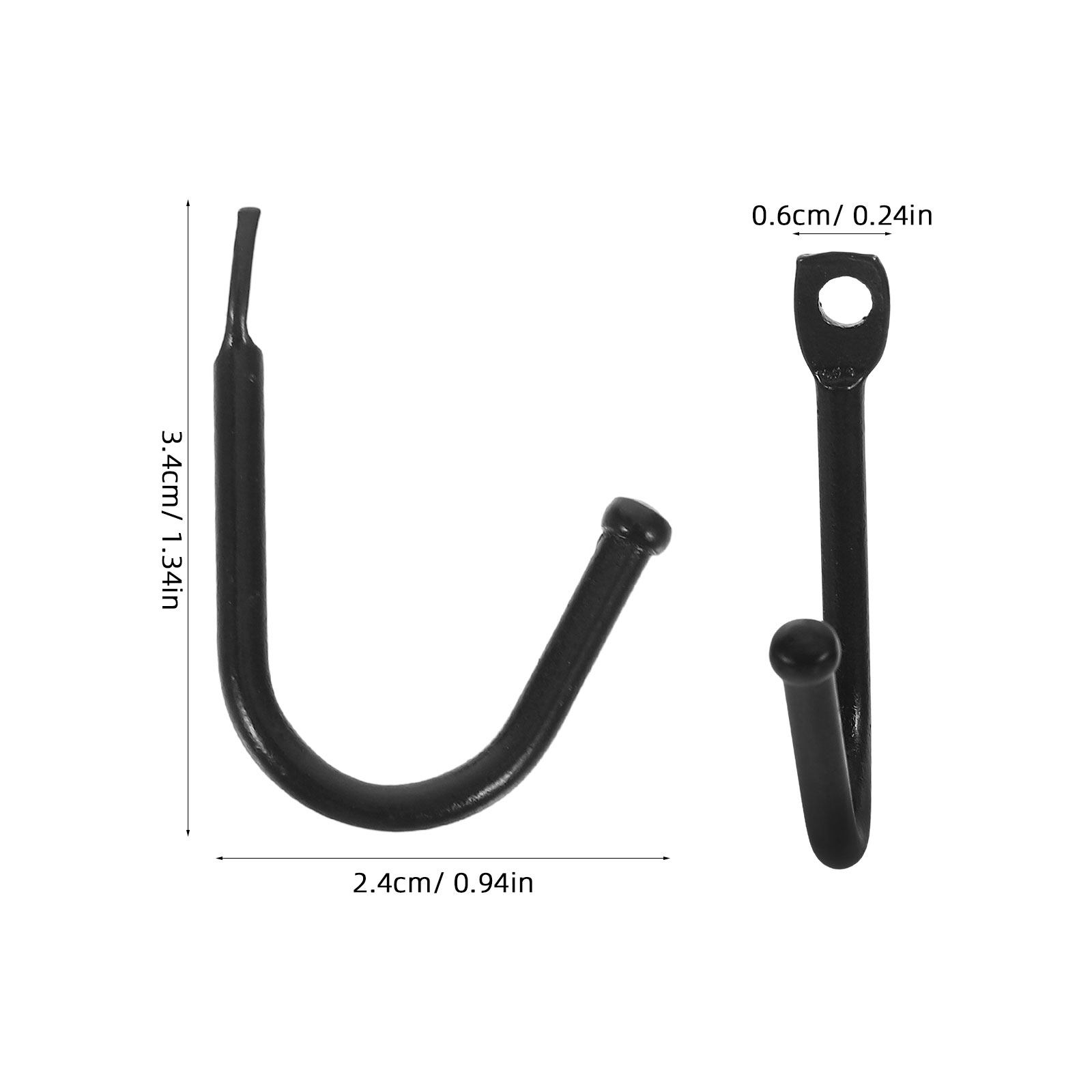 20Pcs Robust Garage Wall Hooks - Heavy Equipment Storage Yard 评论和价格