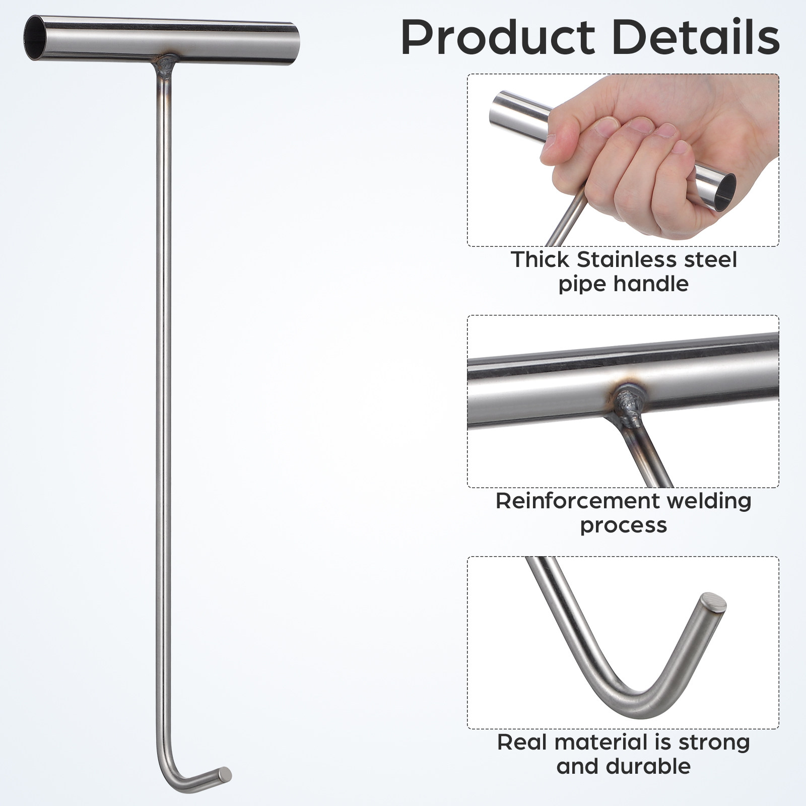 Stainless Steel T-Shaped Manho - Manhole Cover Lifting 评论和价格