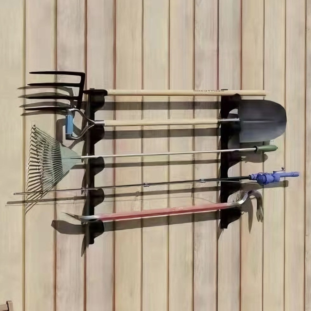 Metal Wall‑Mounted Farm Tool S - Heavy Equipment Storage Yard 评论和价格
