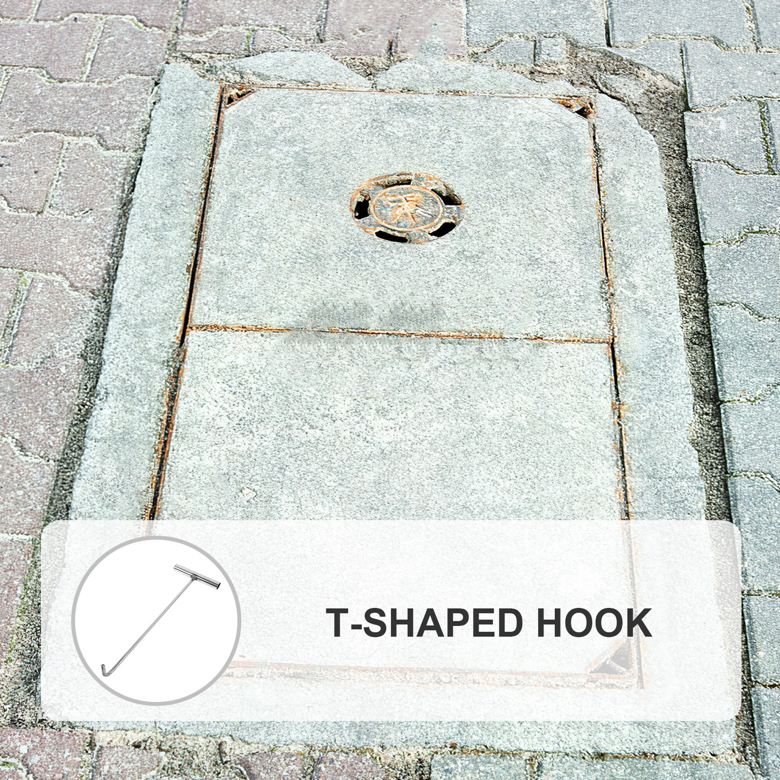 Stainless Steel Manhole Hook T - Manhole Cover Lifting 评论和价格