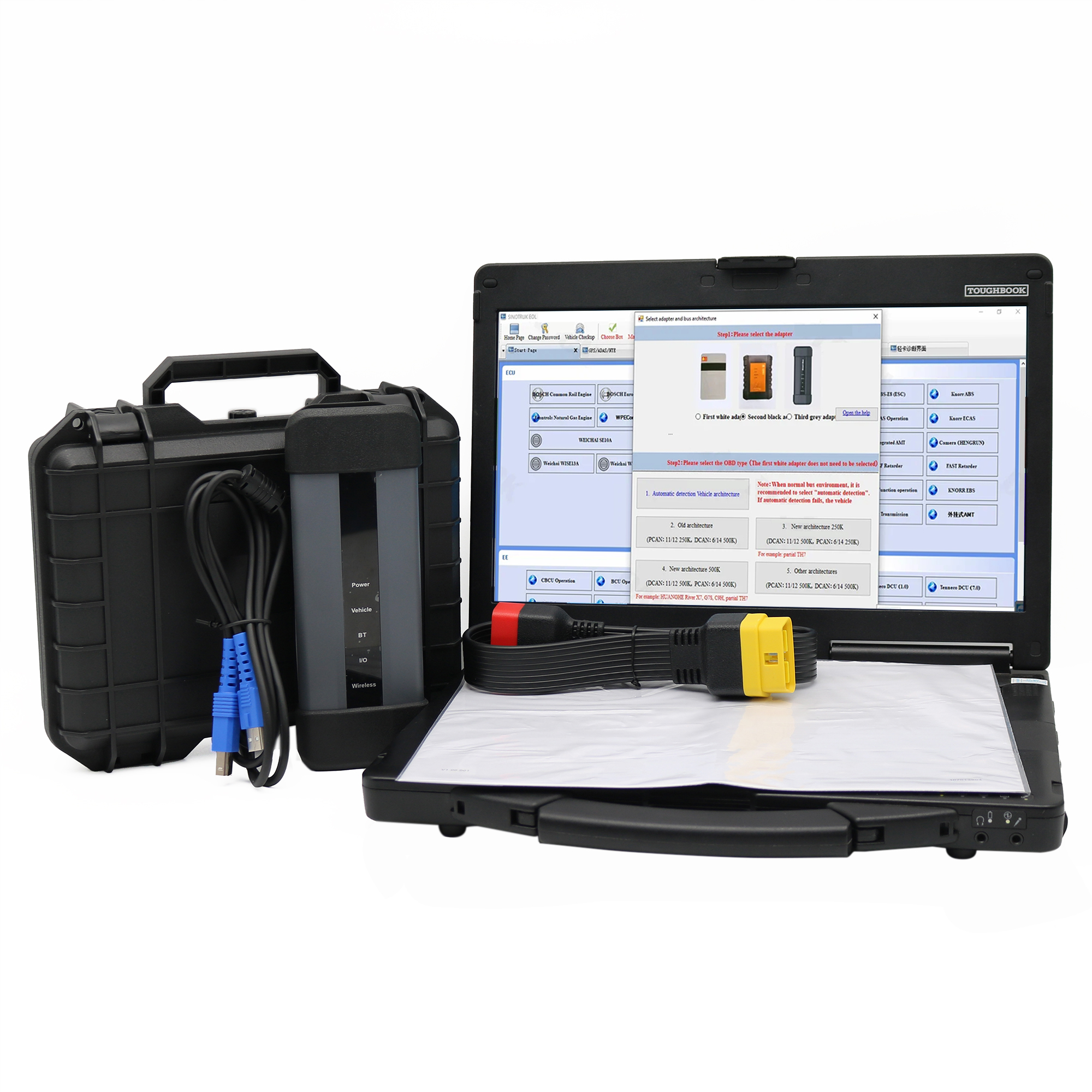 For Weichai SHACMAN HOWO A7 Si - Heavy Equipment Diagnostic Tool 评论和价格