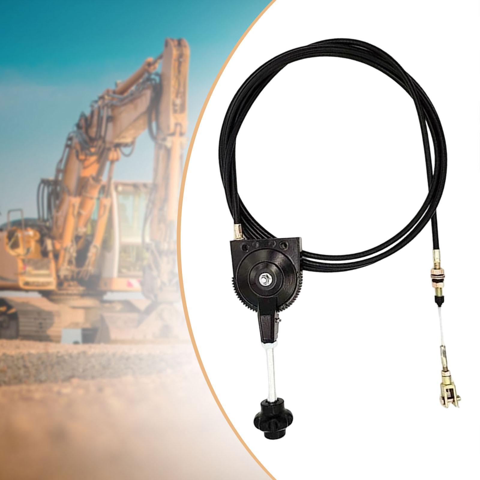 Excavator Manual Throttle Cabl - Heavy Equipment Mixer 评论和价格