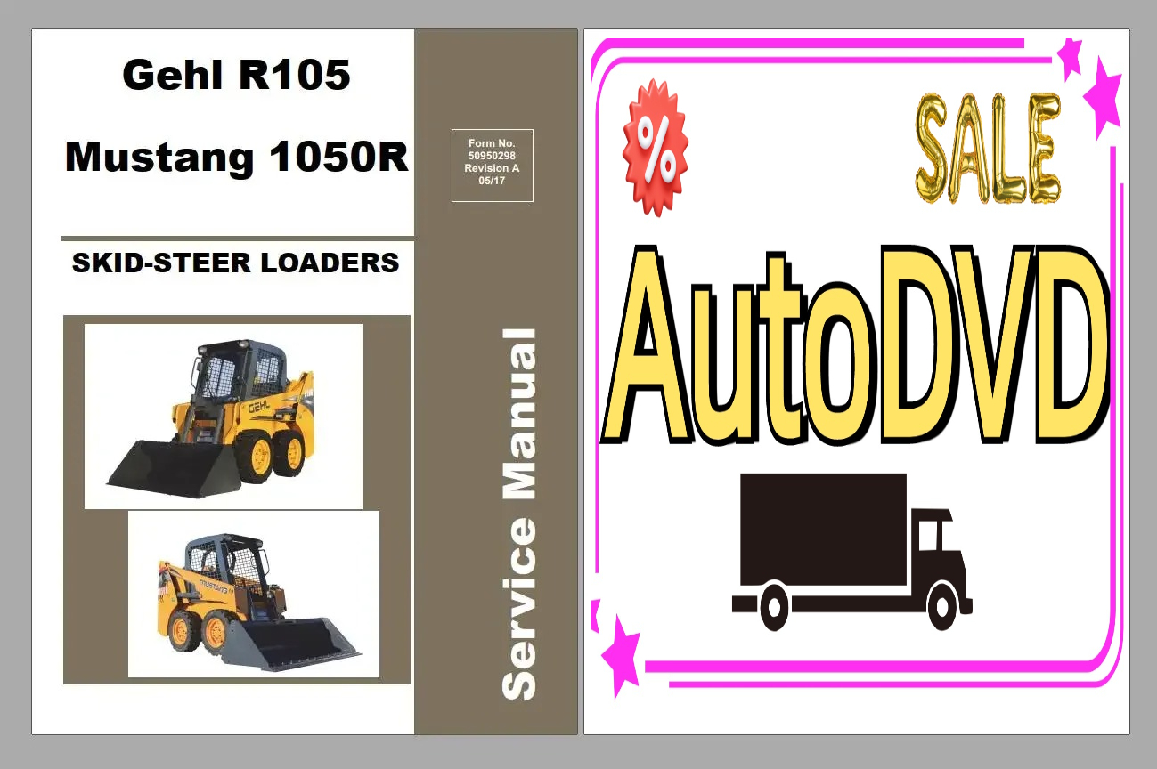 AutoDVD Mustang Machinery Heav - Heavy Equipment Manual 评论和价格