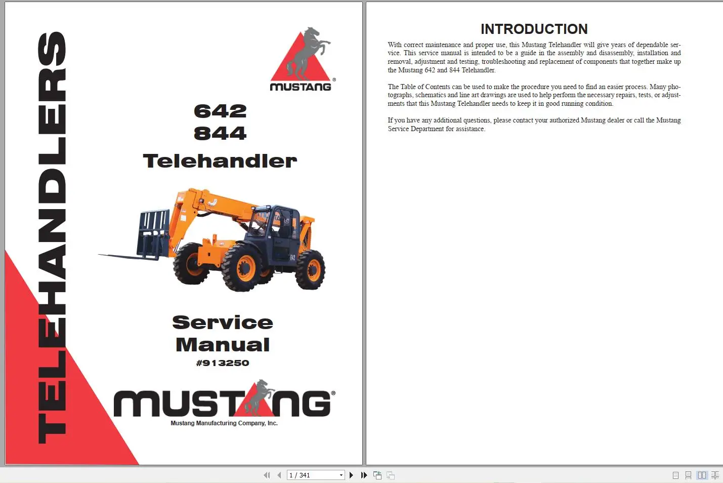 AutoDVD Mustang Machinery Heav - Heavy Equipment Manual 评论和价格