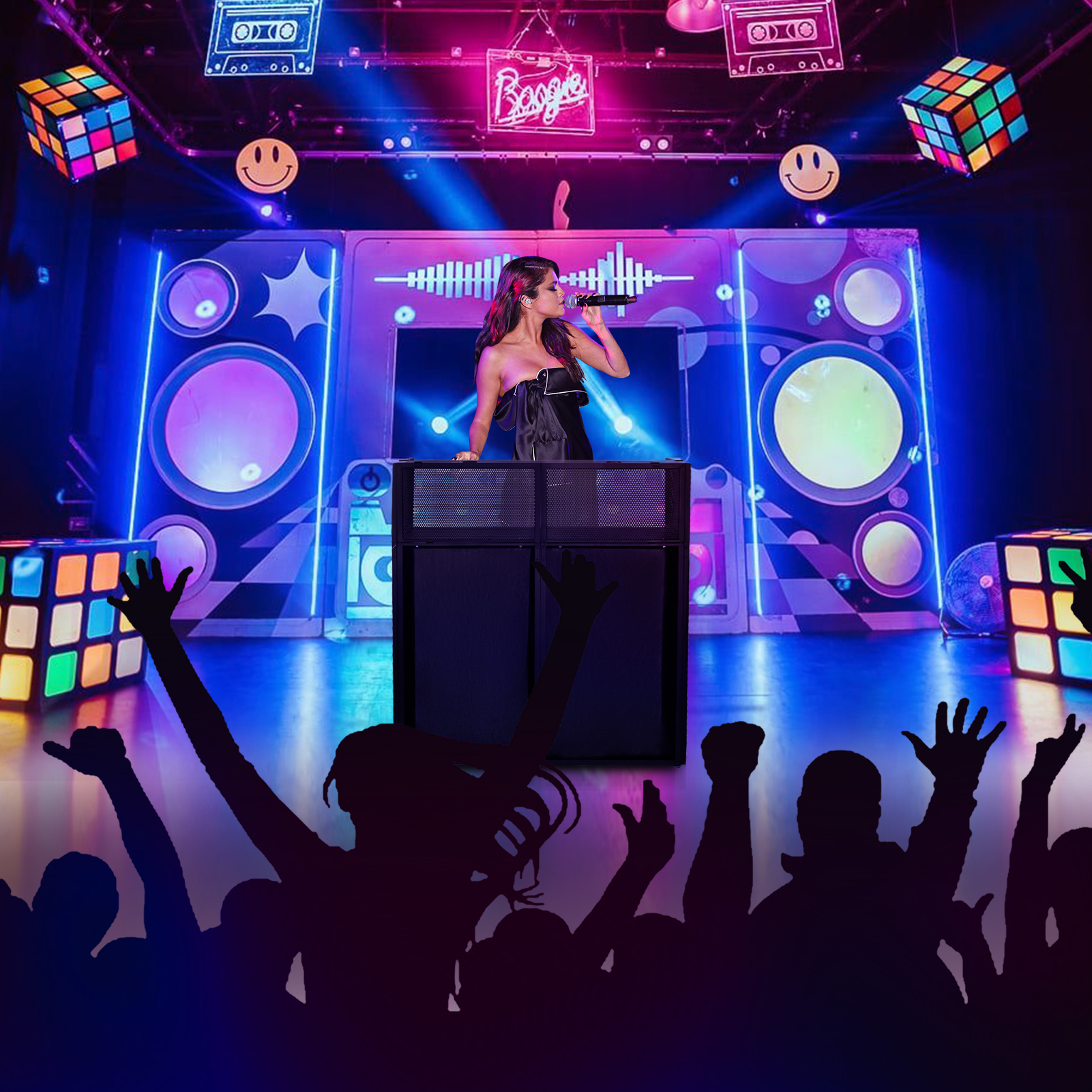 Portable DJ Table Stand Foldab - Heavy Equipment Mixer 评论和价格