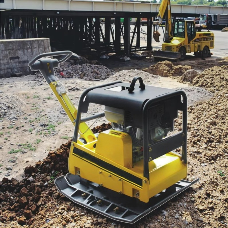 Handheld Reversible Soil Compa - Plate Compactor Vibrator 评论和价格