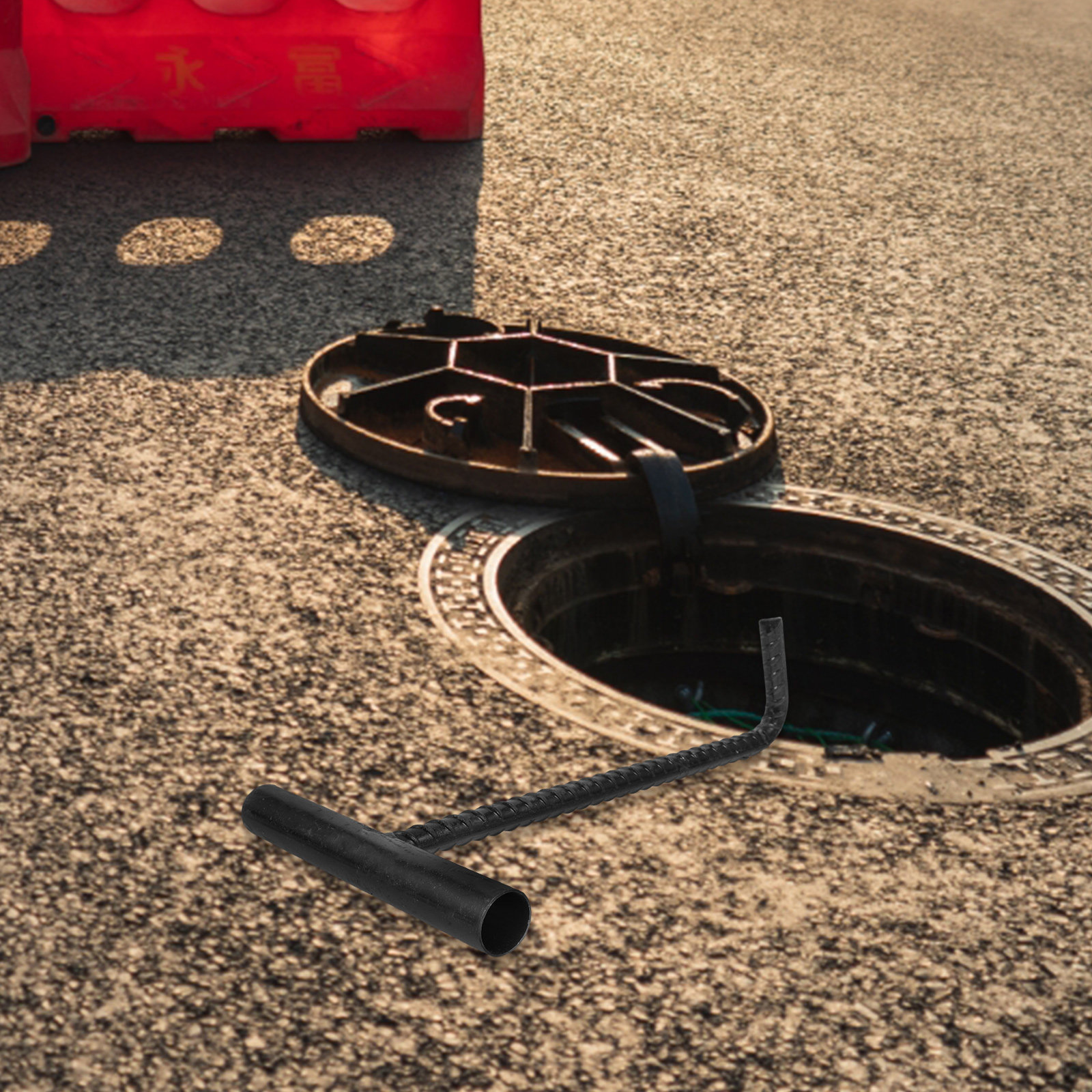 Manhole Cover Hook T Shaped St - Manhole Cover Lifting 评论和价格