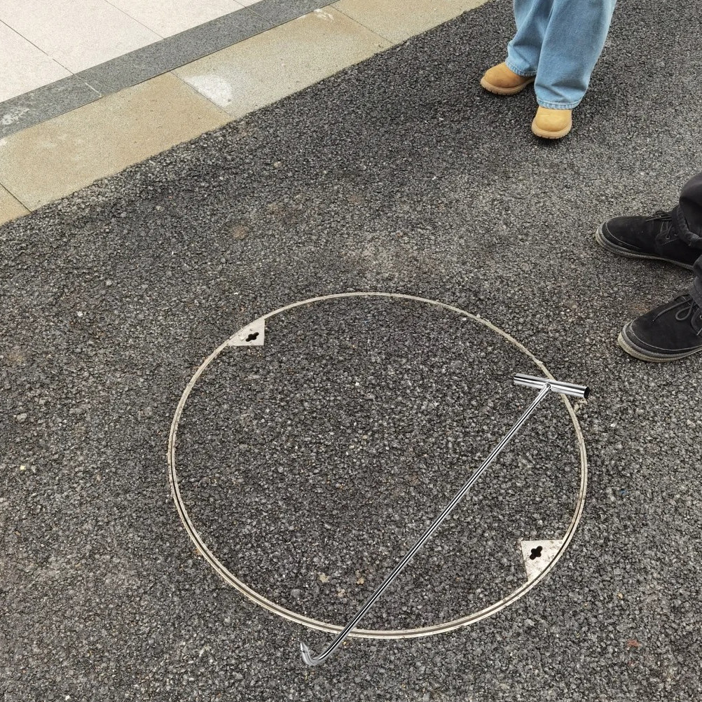 2Pcs Stainless Steel T Type Ma - Manhole Cover Lifting 评论和价格