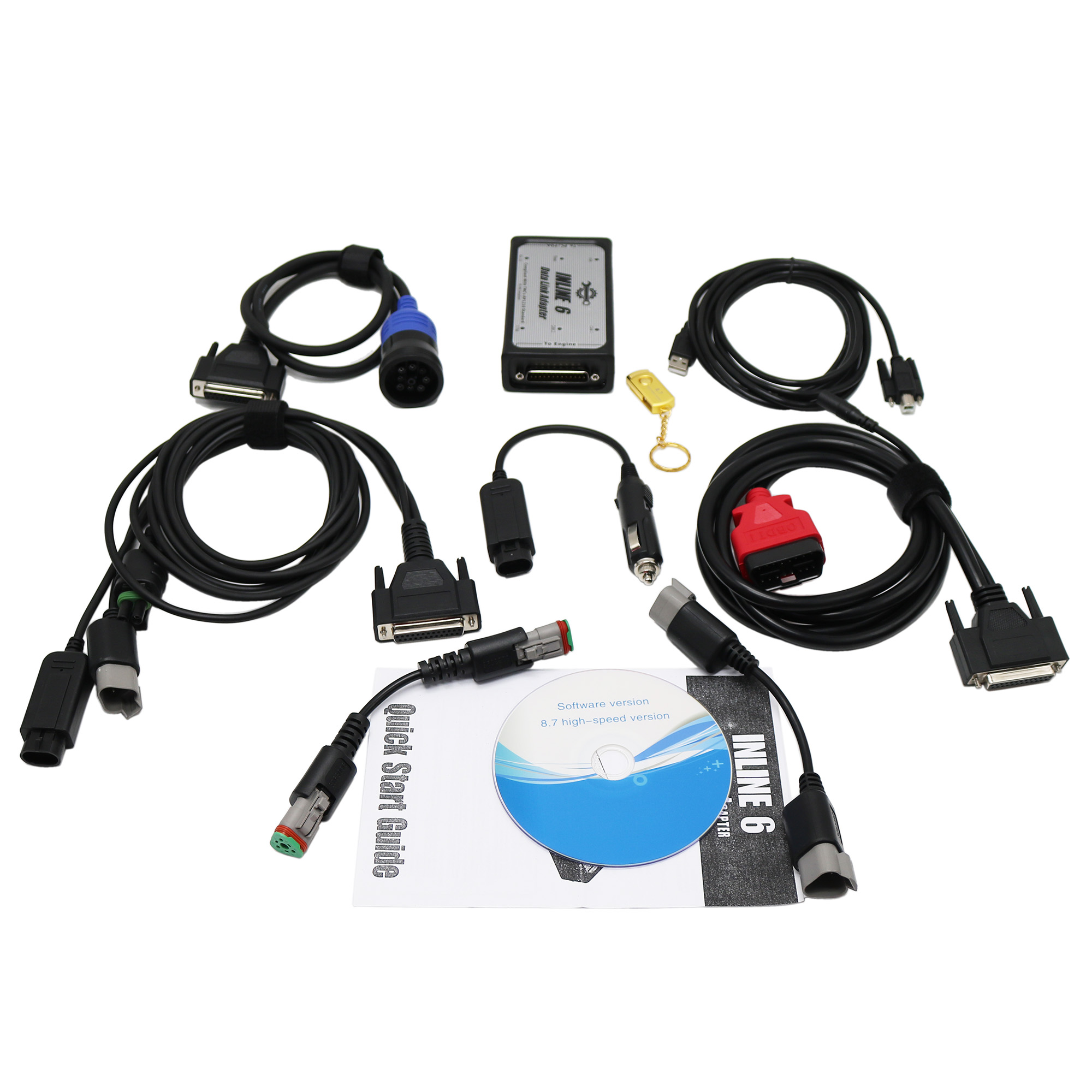 For Cummin Inline 6 Data Link  - Heavy Equipment Diagnostic Tool 评论和价格
