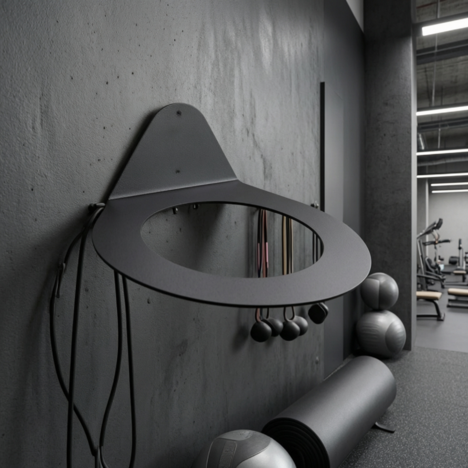 Gym Equipment Hanger Matte Bla - Heavy Equipment Kitchen 评论和价格