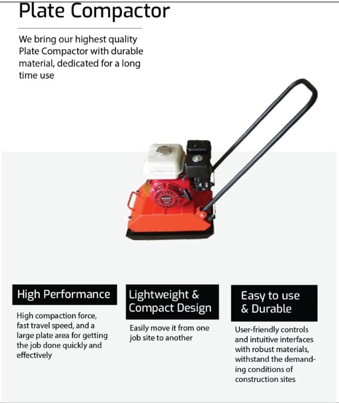 HOT SELLING High Quality Vibra - Plate Compactor Vibrator 评论和价格