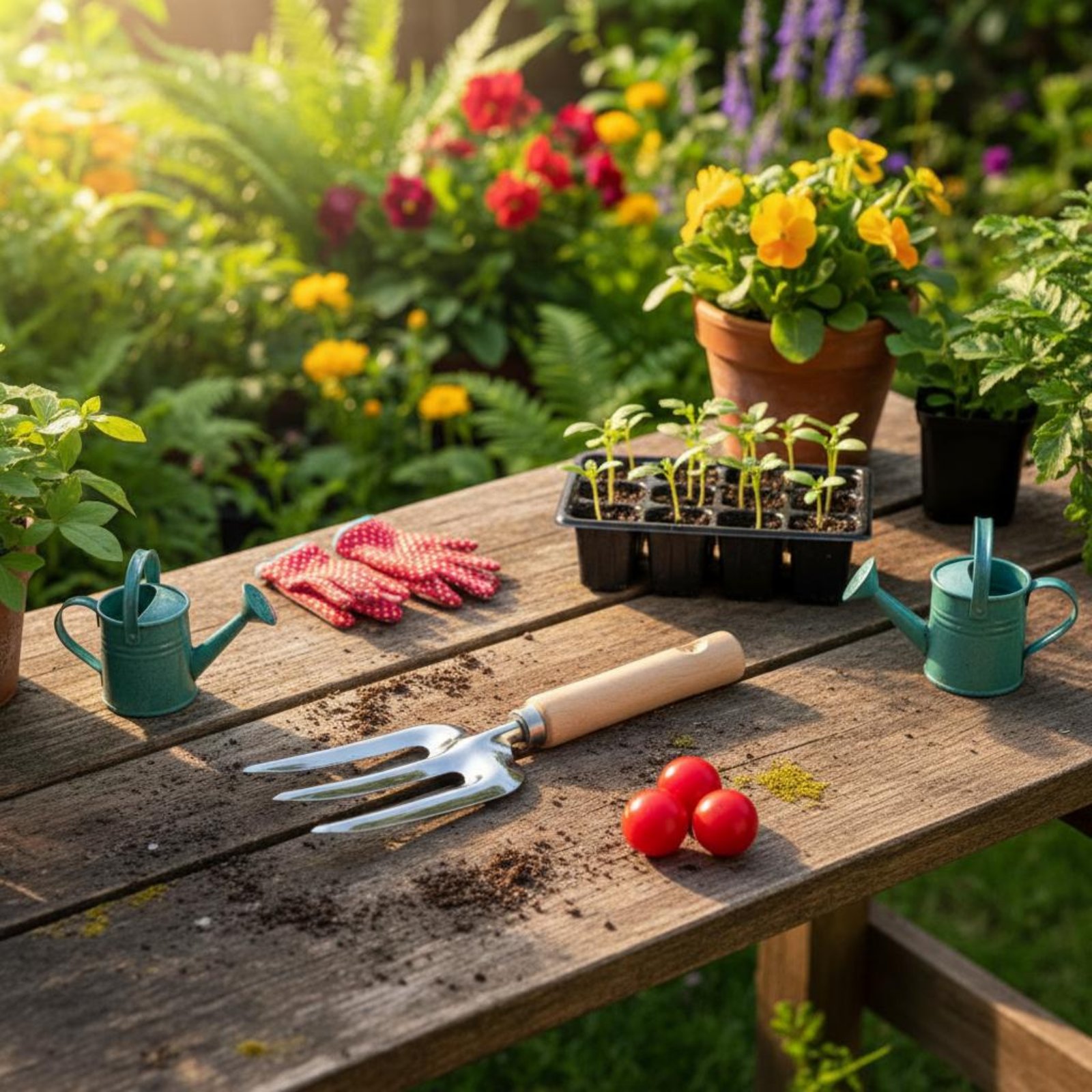 Gardening Tool Set Lightweight - Heavy Equipment Storage Yard 评论和价格